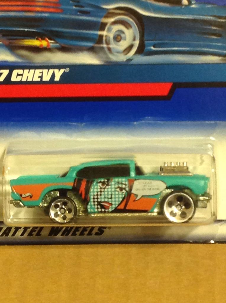 Hotwheels 1999 - ’57 Chevy toy car collectible - Main Image 2