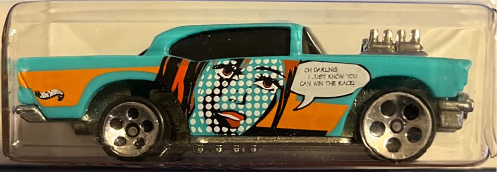 Hotwheels 1999 - ’57 Chevy toy car collectible - Main Image 3