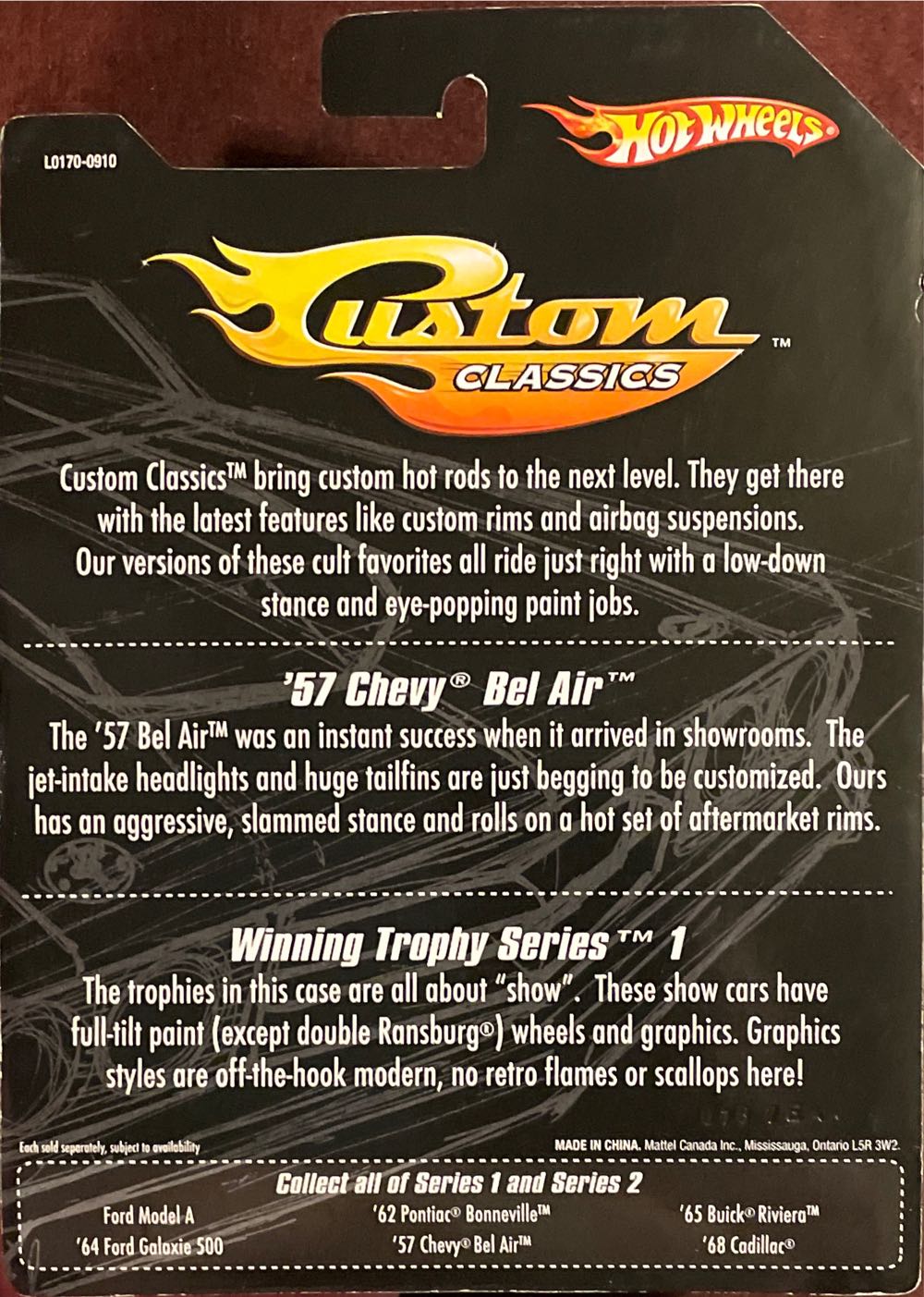 Hotwheels 2006 Custom Classics - Custom Classics toy car collectible - Main Image 2