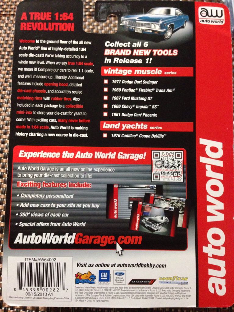 1969 Pontiac Firebird Trans Am - Series 1 toy car collectible - Main Image 2