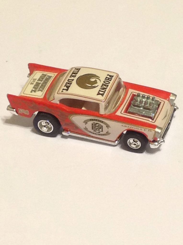 Hotwheels 2000 Fire Department Rods - Fire Department Rods toy car collectible - Main Image 2
