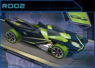 RD-02 - 2005 Acceleracers toy car collectible - Main Image 2