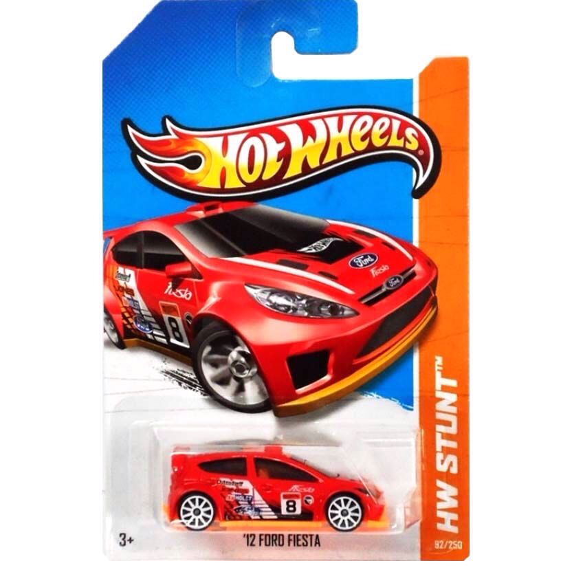 2012 Ford Fiesta - HW Stunt: Road Rally toy car collectible - Main Image 2