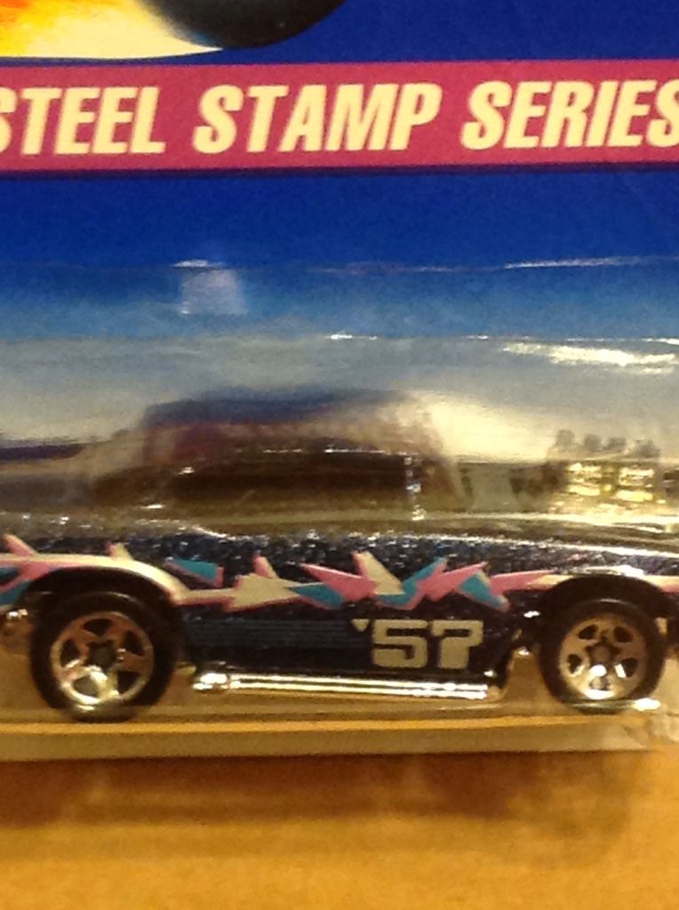 Hotwheels 1994 - Steel Stamp Series toy car collectible - Main Image 2