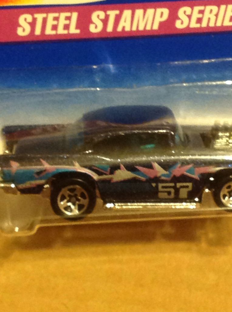 Hotwheels 1994 - Steel Stamp Series toy car collectible - Main Image 2