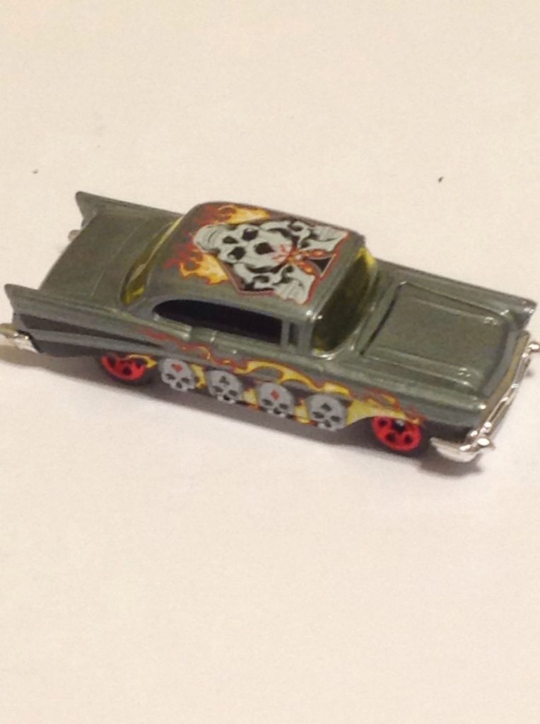 1957 Chevy Bel Air - Bone Blazers toy car collectible - Main Image 2