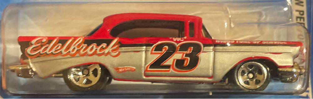 Hotwheels 2009 57 Chevy Bel Air - HW Performance ’10 toy car collectible - Main Image 3