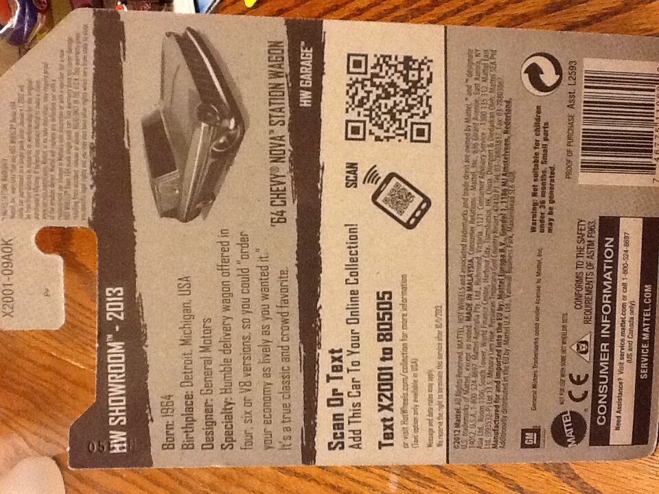 ’64 Chevy Nova Station Wagon - Surf’s Up toy car collectible - Main Image 2