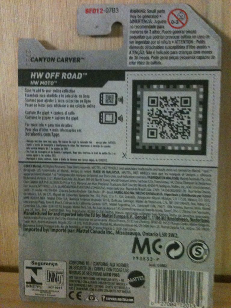 Canyon Carver - HW Off-Road - 2014 HW Moto toy car collectible - Main Image 2