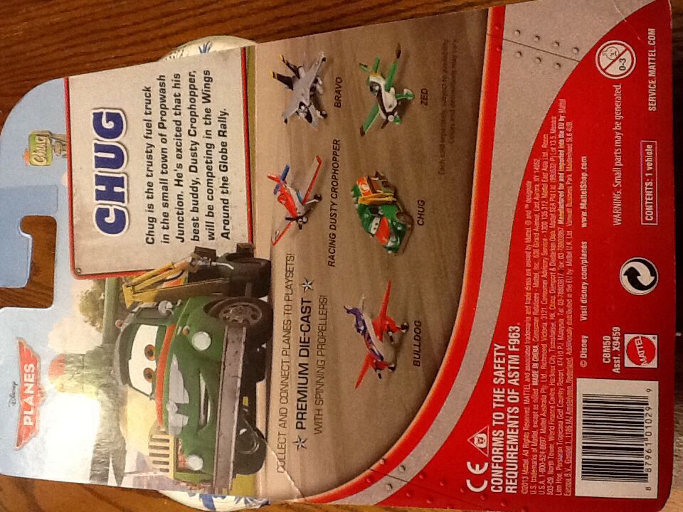 Chug - planes toy car collectible - Main Image 2