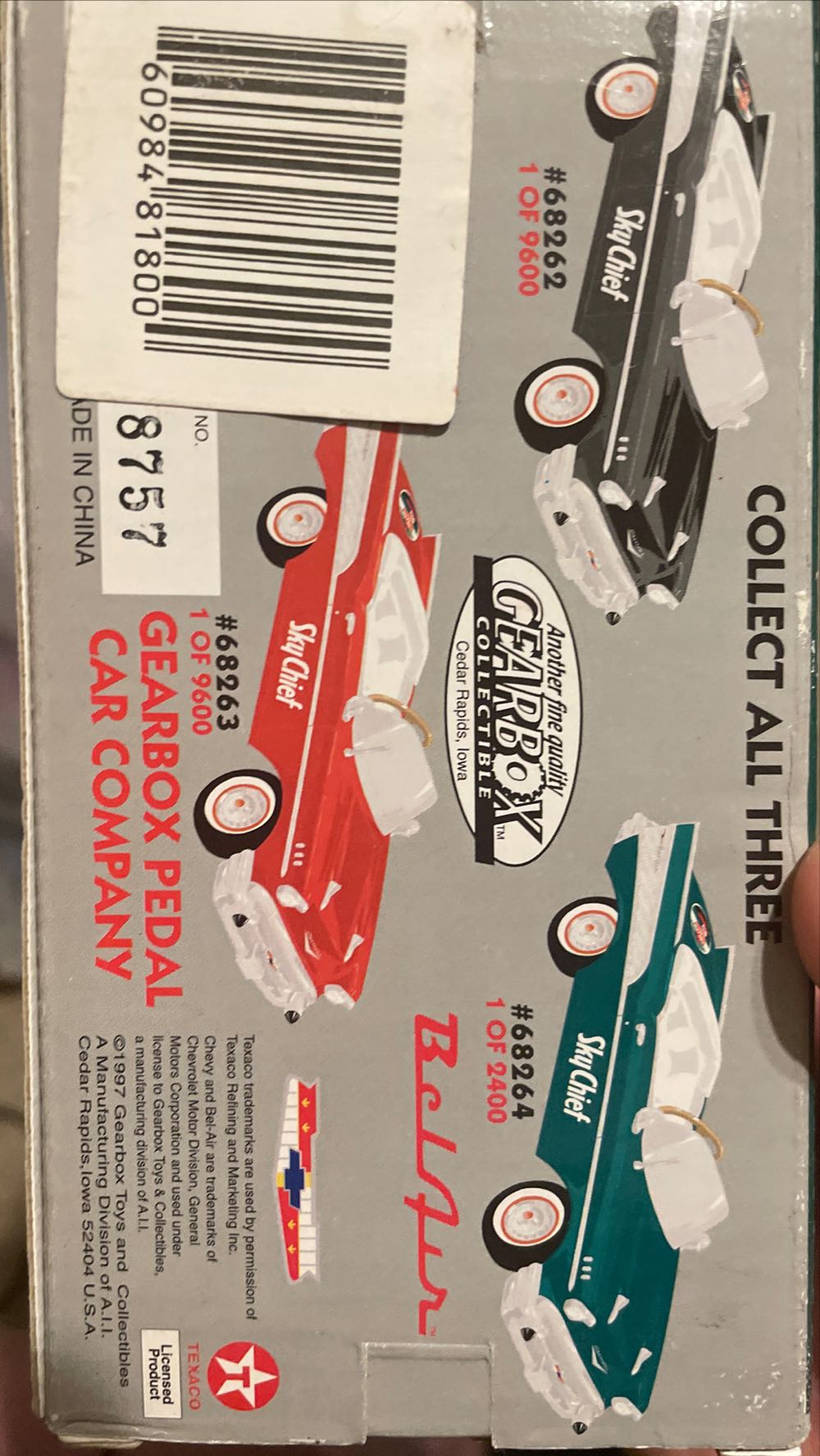 Gearbox 1997 Pedal Car - Pedal Driven Car toy car collectible - Main Image 2