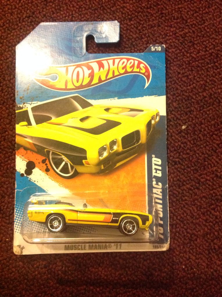 ’70 Pontiac GTO - Muscle Mania 11 toy car collectible - Main Image 1