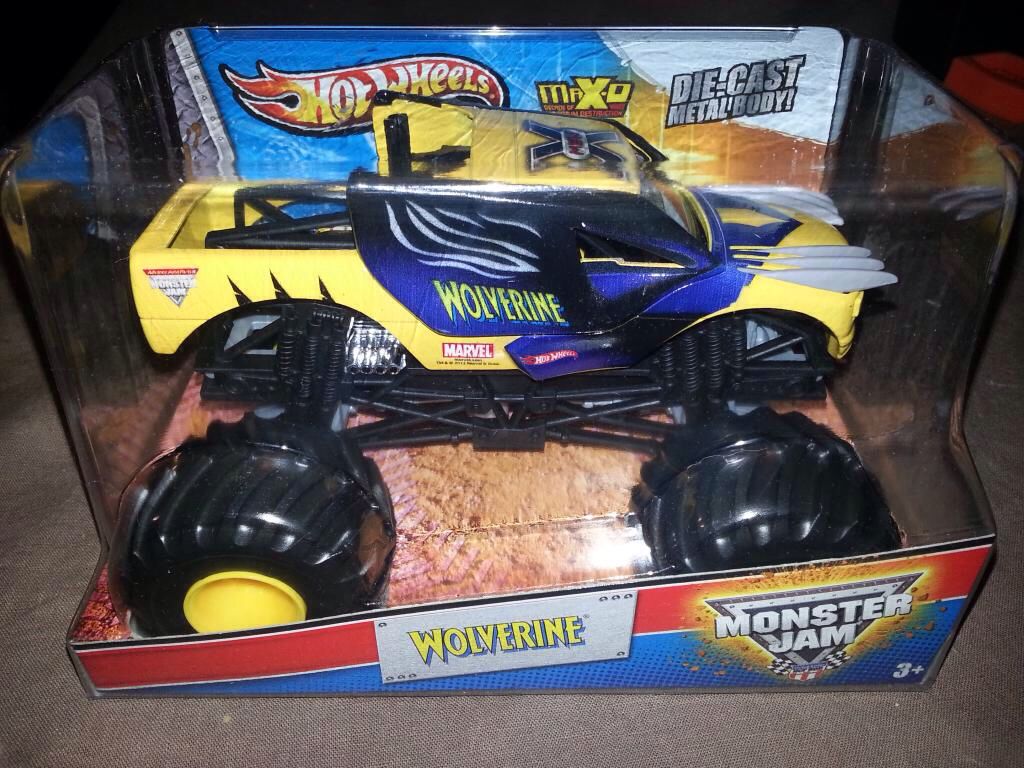 Wolverine 1:24 - Monster Jam toy car collectible - Main Image 2