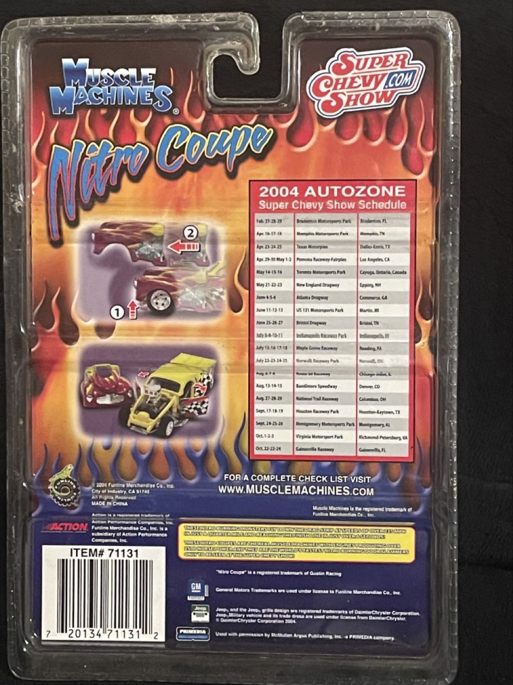 Muscle Machines 2004 - Chicago Express toy car collectible - Main Image 2
