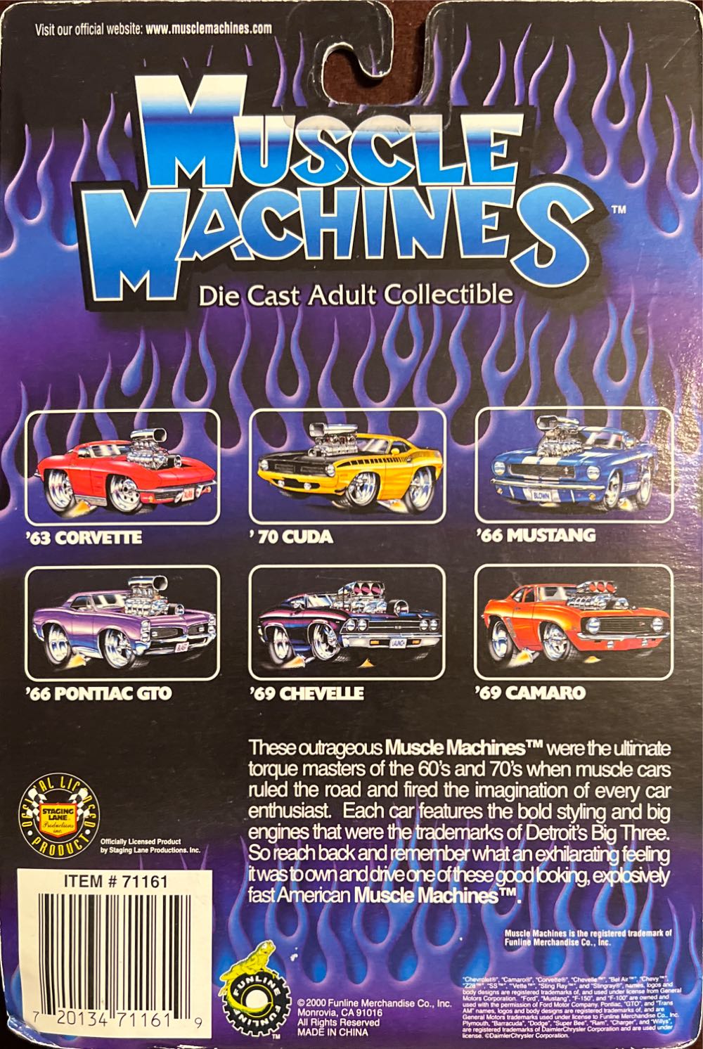 Muscle Machines 2000 - Hot Rods toy car collectible - Main Image 2