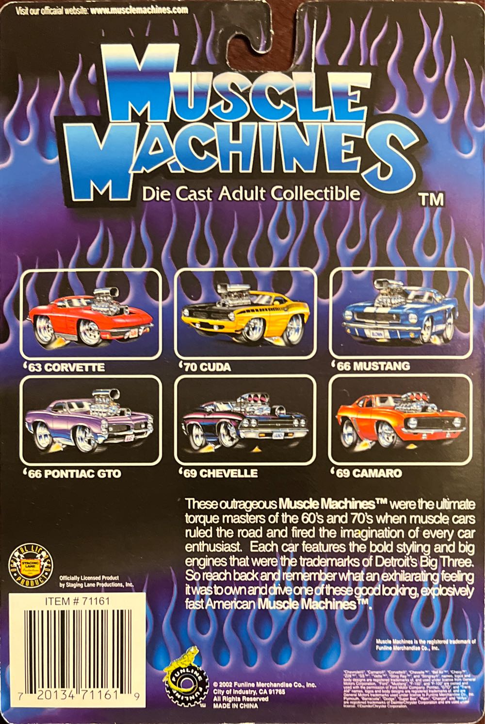 Muscle Machines - 57 Chevy - Hot Rods toy car collectible - Main Image 2