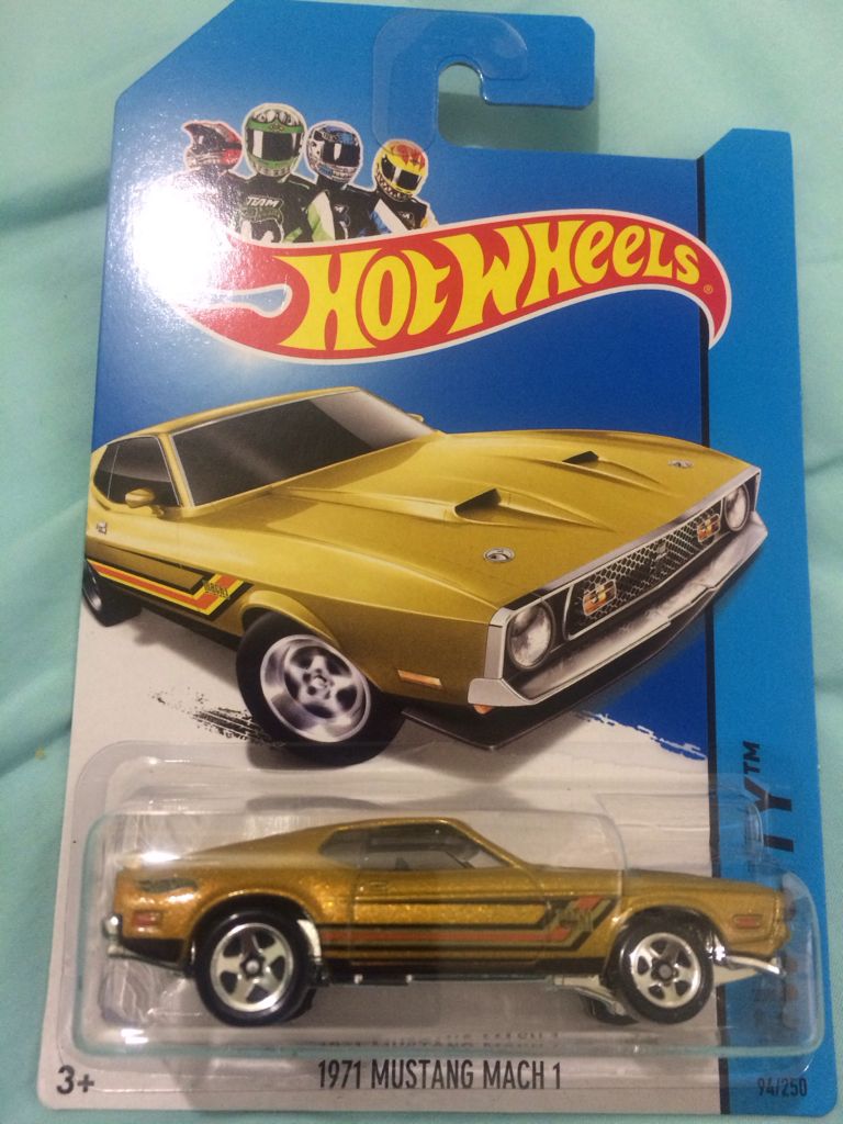 1971 Ford Mustang Mach 1 - HW City toy car collectible - Main Image 2