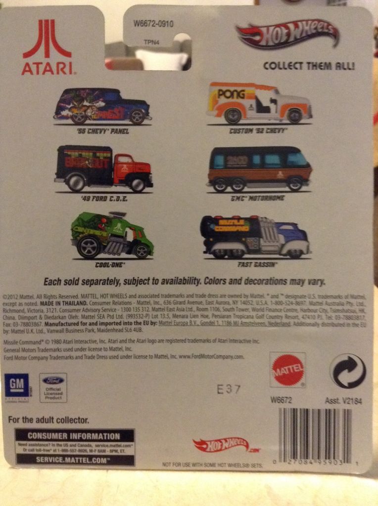 Atari Series /Fast Gassin - Pop Culture toy car collectible - Main Image 2