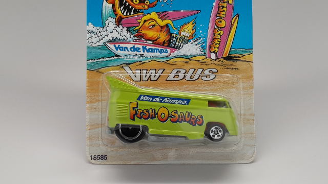 VW Bus (Fish-O-Saurs) - Van De Kamp’s toy car collectible - Main Image 2