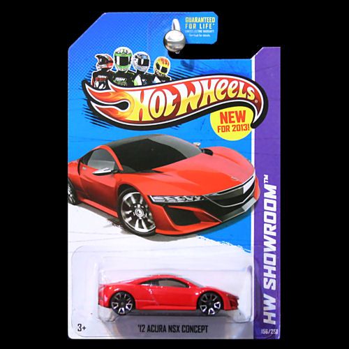 ‘12 Acura NSX Concept - HW Showroom toy car collectible - Main Image 1