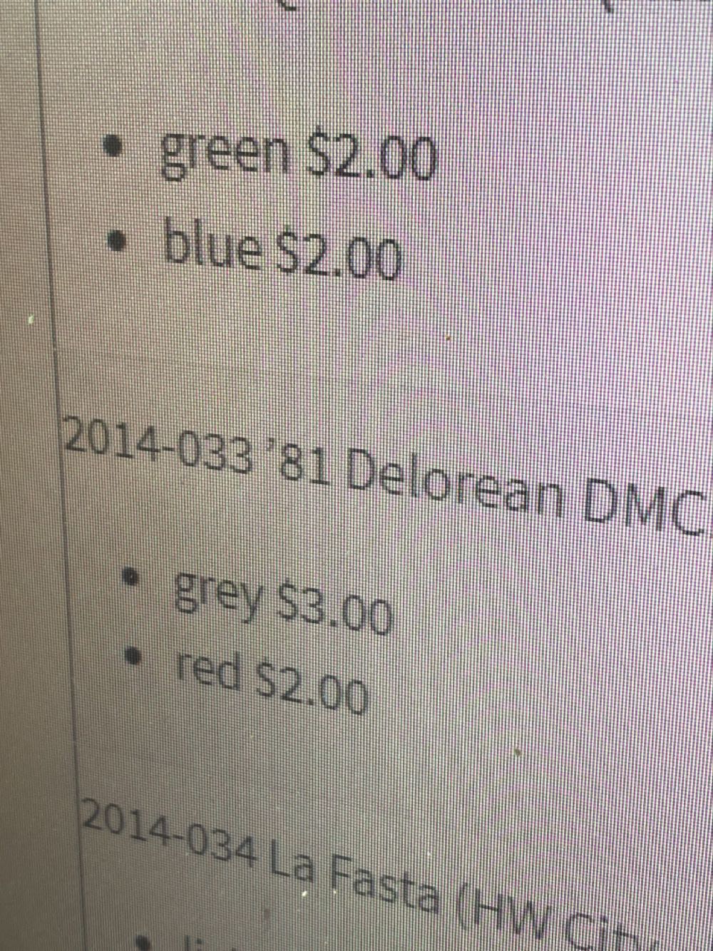 ’81 Delorean Dmc-12 - 2014 HW City Speed Team toy car collectible - Main Image 3