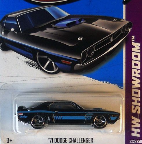 ‘71 Dodge Challenger - HW Showroom toy car collectible - Main Image 1