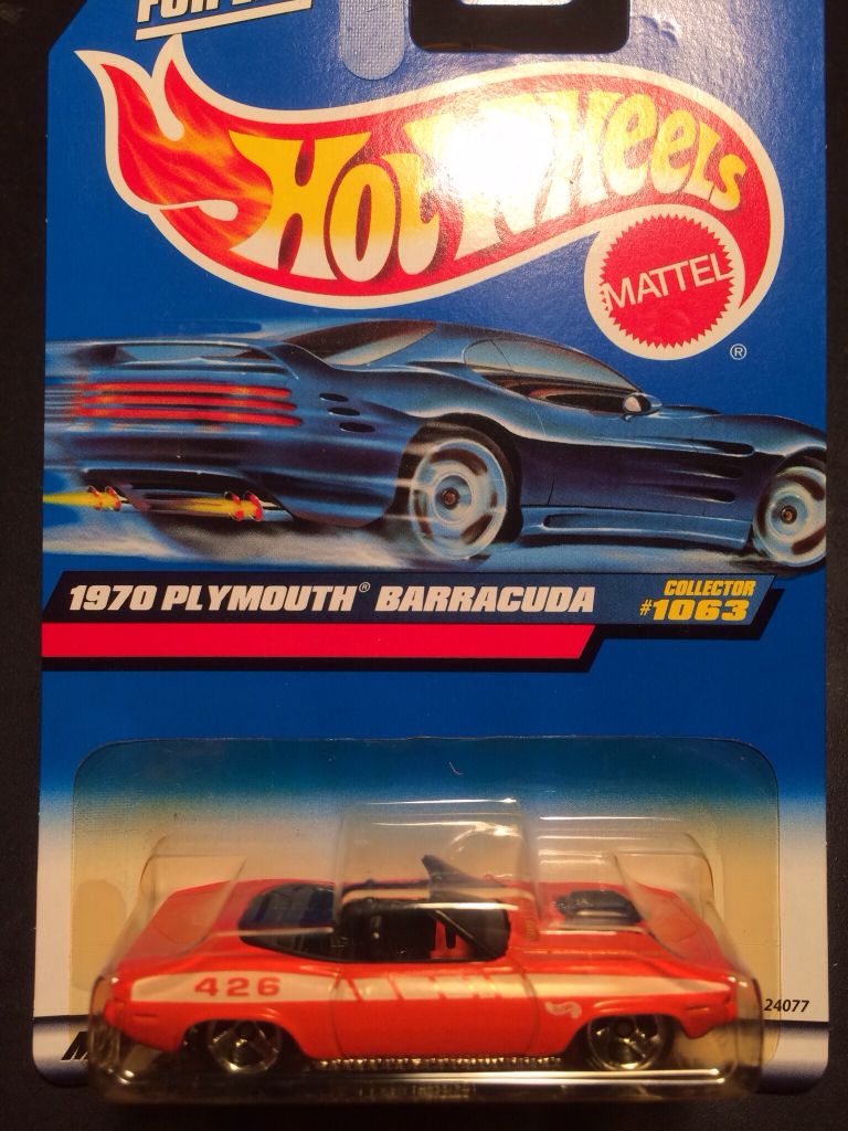 Plymouth Barracuda / 1970 - 1998 Hot Wheels toy car collectible - Main Image 1