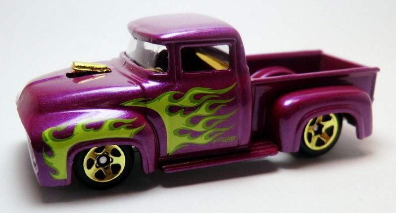 2013 Custom ’56 Ford F-100 - HW Showroom toy car collectible - Main Image 1
