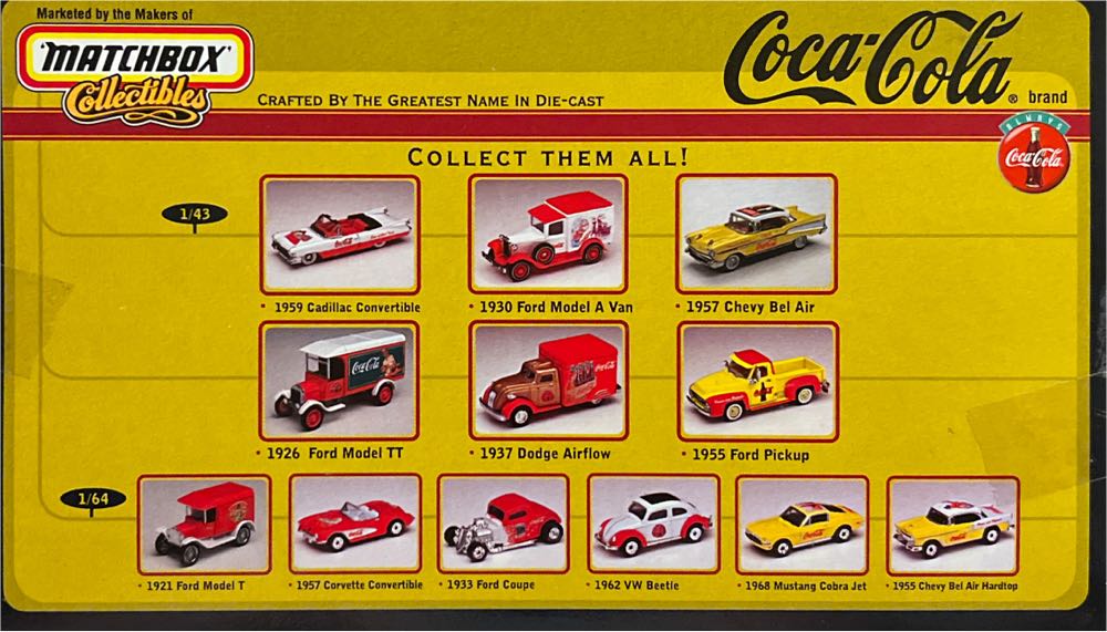 Matchbox 1998 Coca~Cola Collectibles - Coca~Cola toy car collectible - Main Image 2