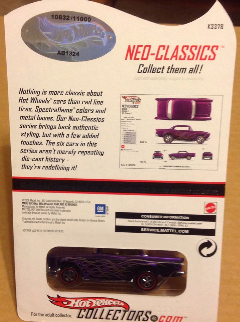 Hotwheels 2006 Neo-Classic Series 5 - Neo-classics series toy car collectible - Main Image 2
