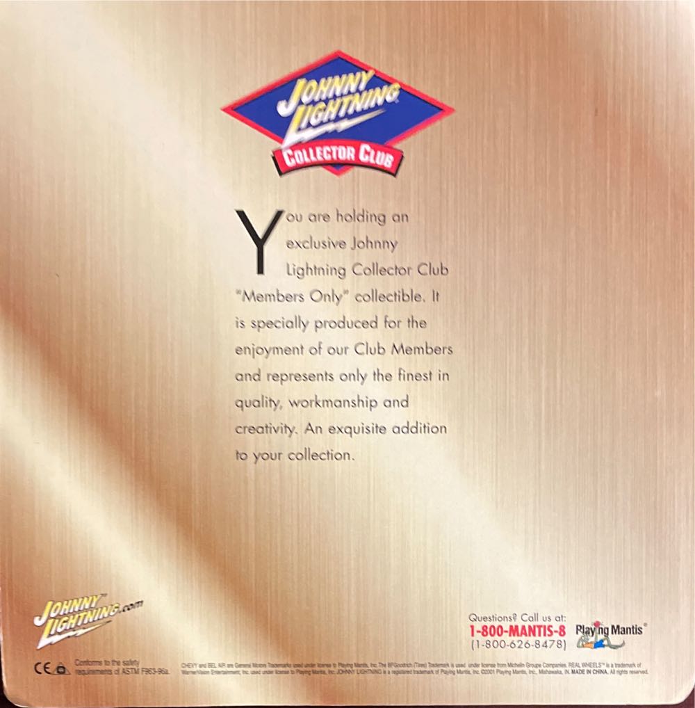 Johnny Lightning 2001 Collector Club - Collector Club toy car collectible - Main Image 2