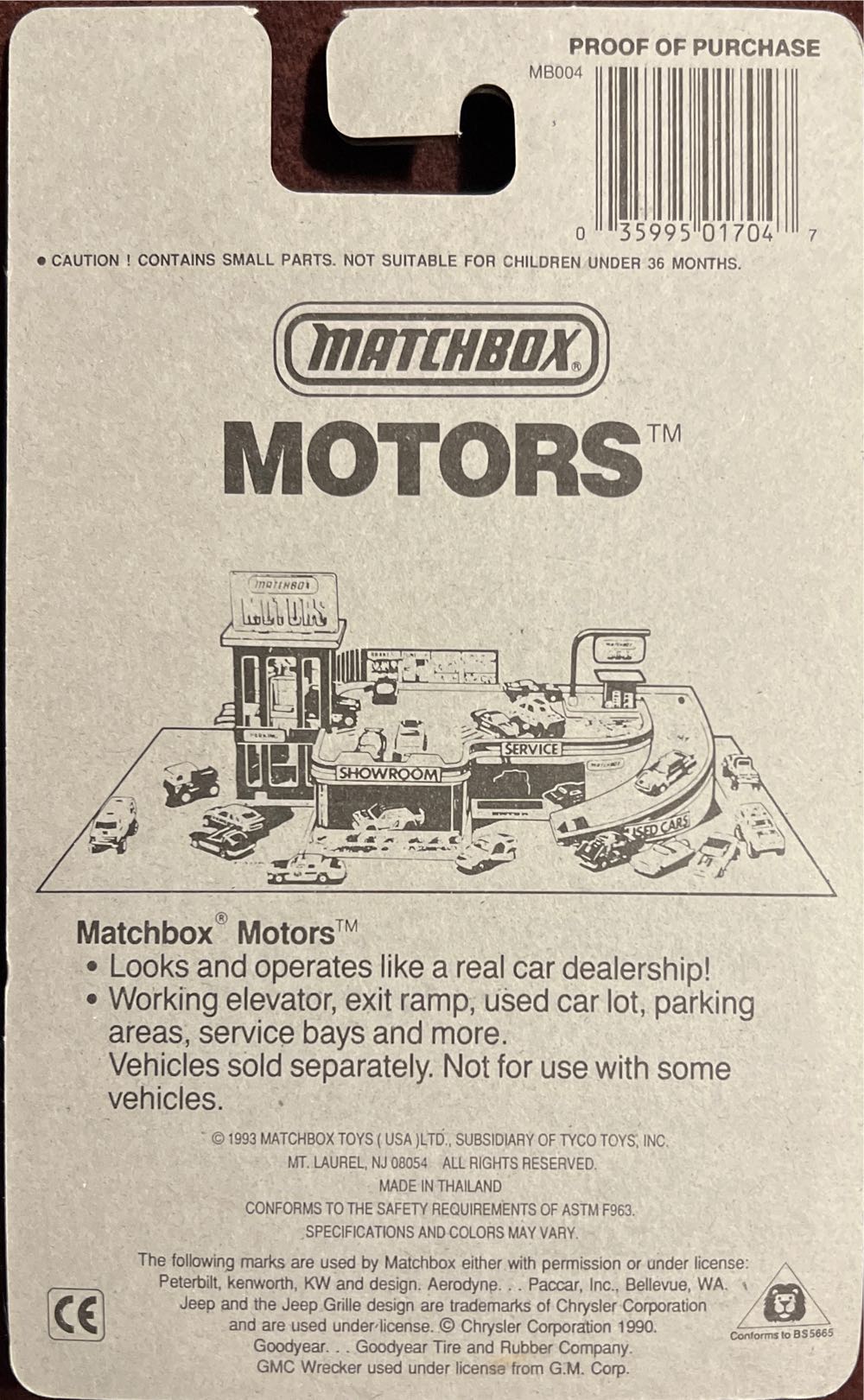 Matchbox 1990 New Color - New Color toy car collectible - Main Image 2