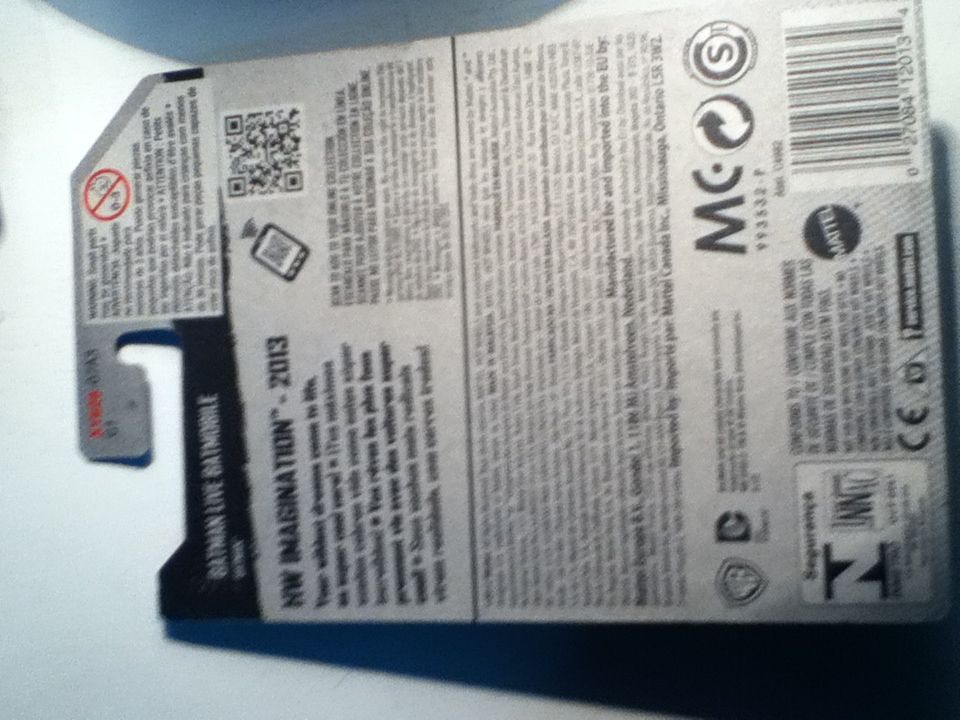 Batman Live Batimovil - 2013 HW Imagination toy car collectible - Main Image 2