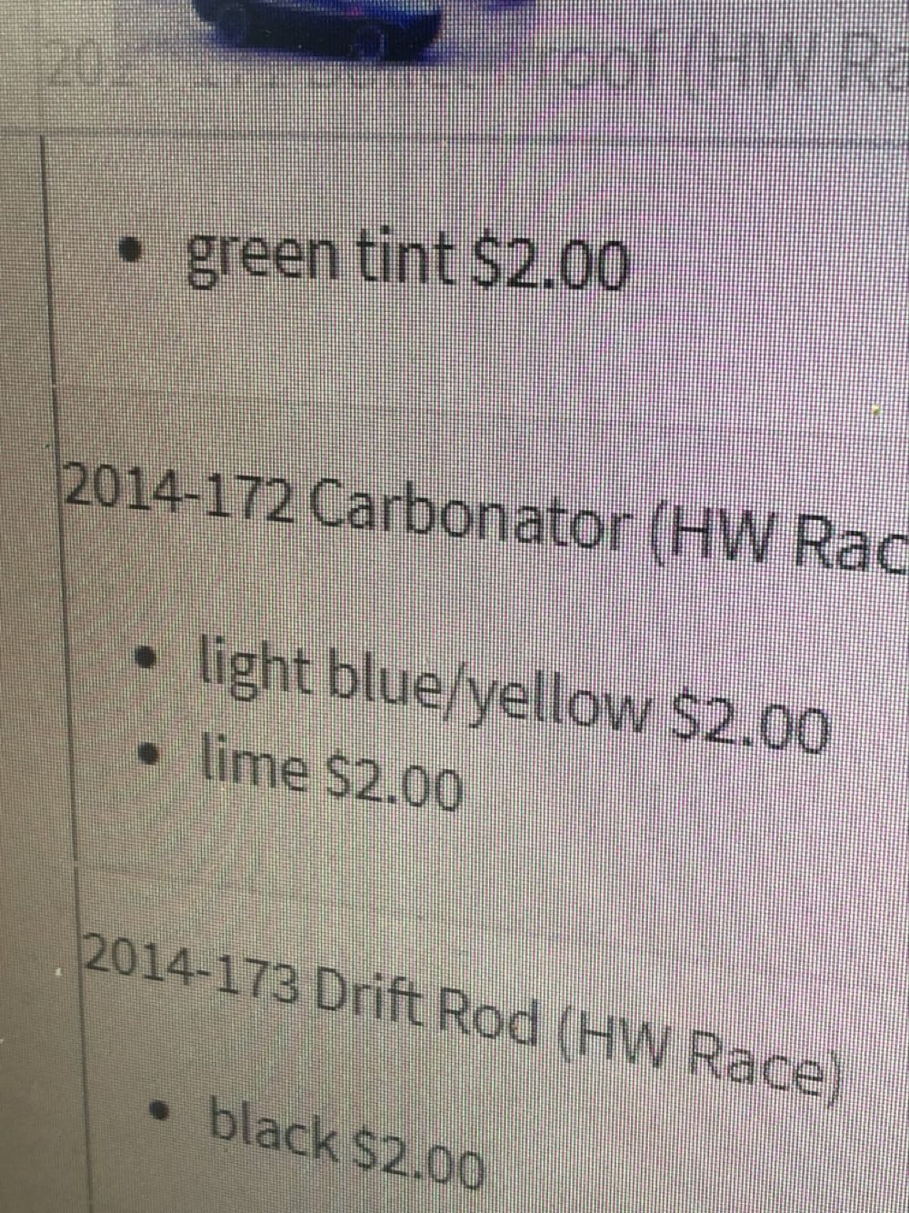 Carbonator - HW Race Team toy car collectible - Main Image 3