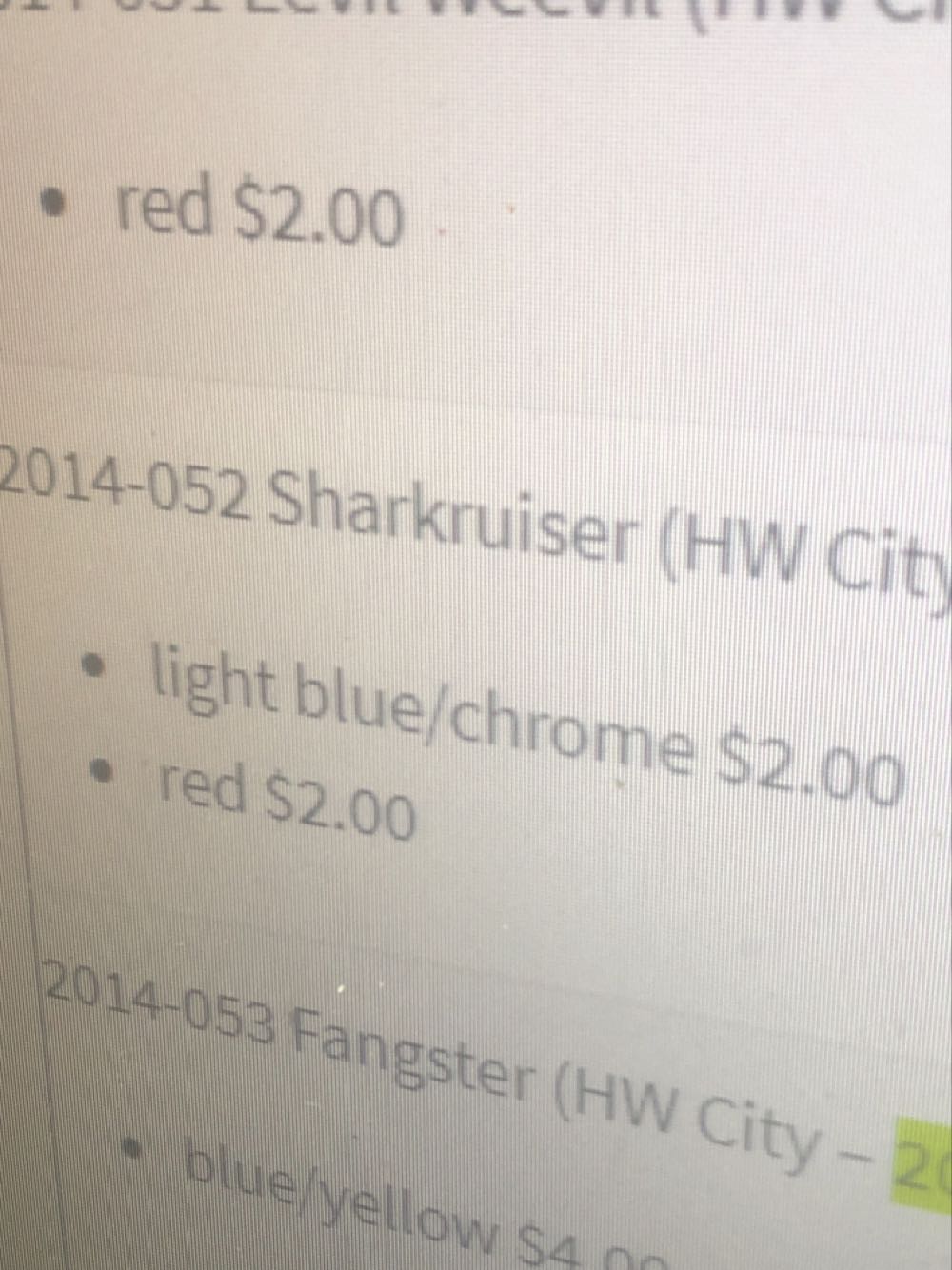 Sharkruiser - HW City toy car collectible - Main Image 3