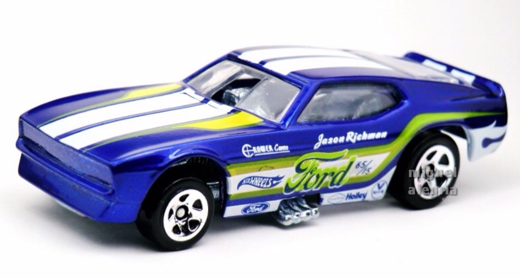 1971 Mustang Funny Car - HW City: Mustang 50th toy car collectible - Main Image 2