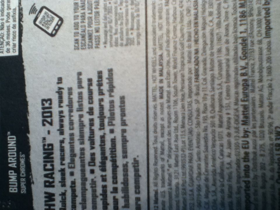 Bump Around - HW Racing toy car collectible - Main Image 2