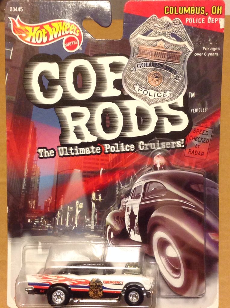 Cop Rods Columbus, OH - 1999 Cop Rods Series 1 toy car collectible - Main Image 1