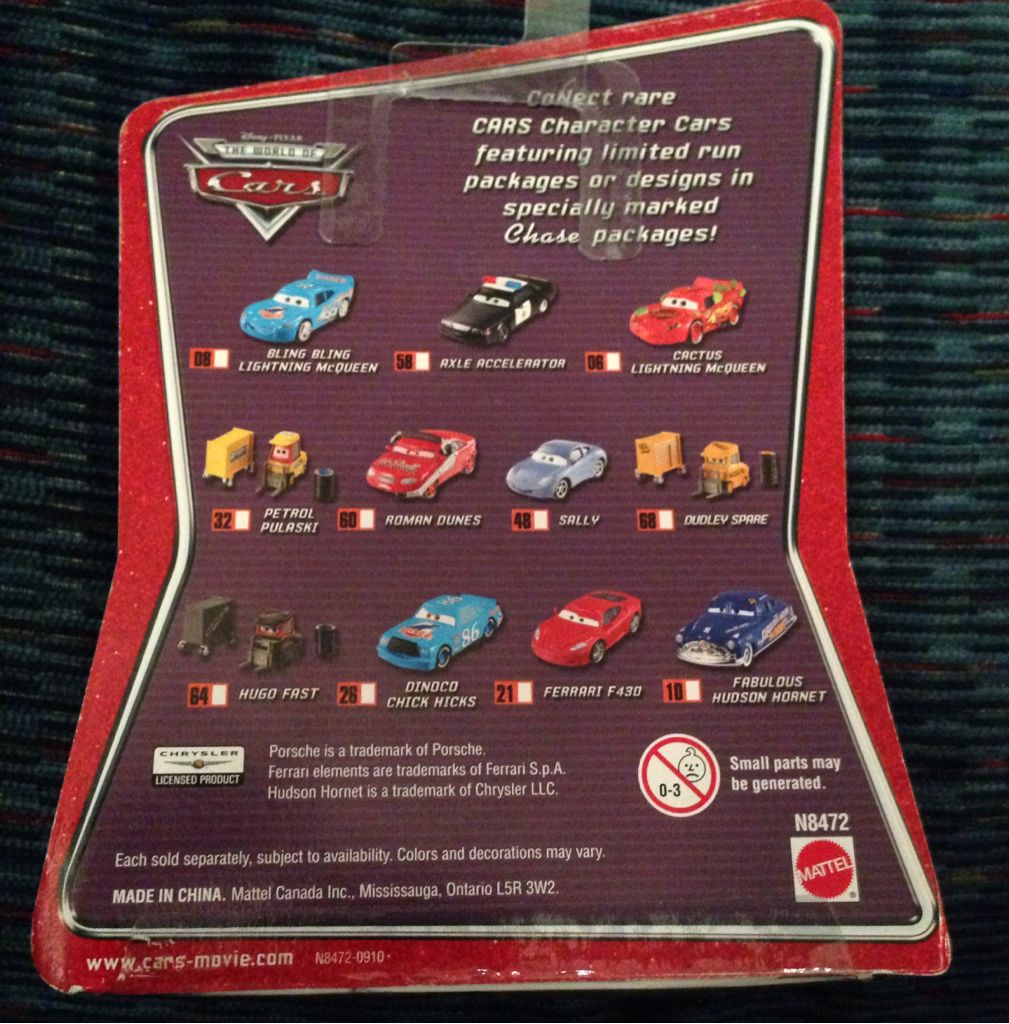 Fred - World Of Cars toy car collectible - Main Image 2