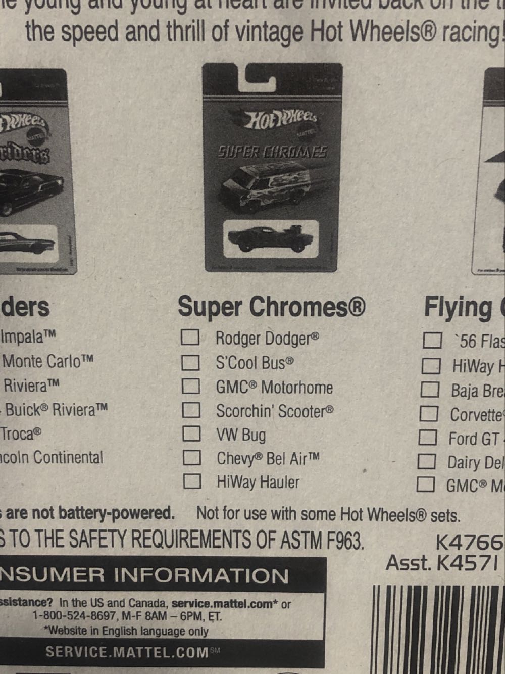 Vw Bug - Super Chromes toy car collectible - Main Image 2