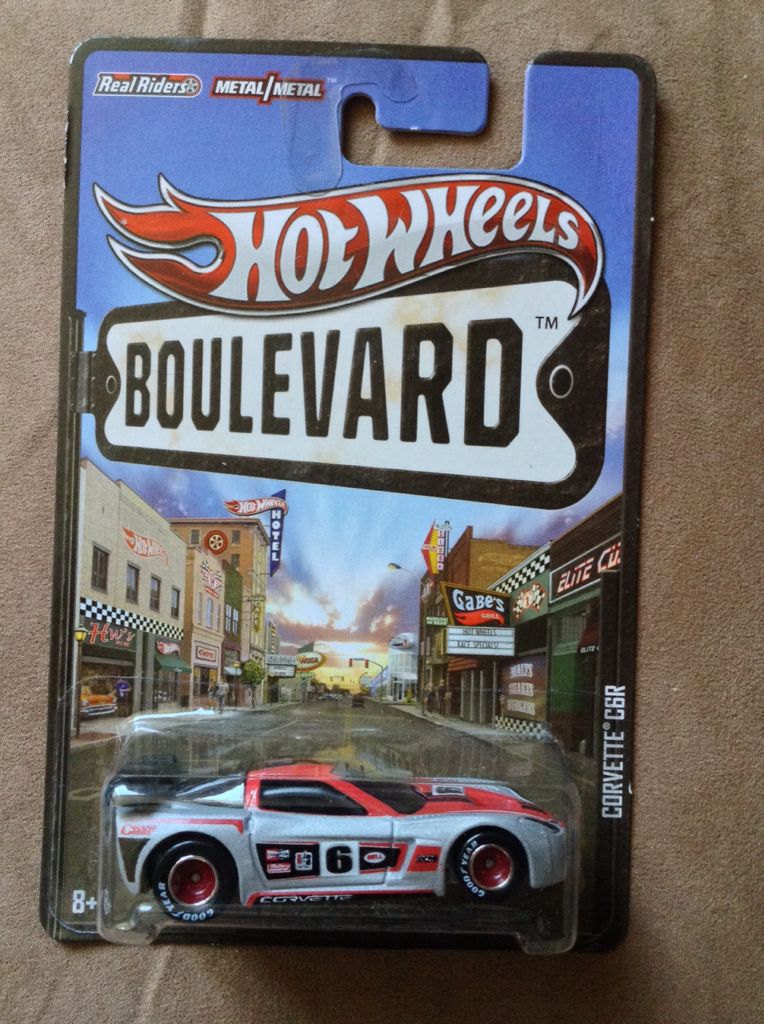 Corvette C6-R - 2012 Hot Wheels Boulevard toy car collectible - Main Image 1