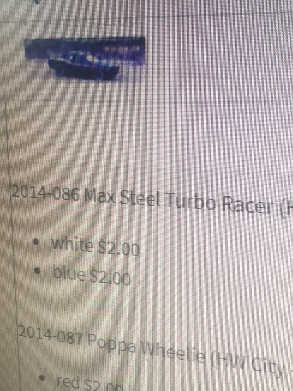 Max Steel Turbo Racer (Loose) - HW City toy car collectible - Main Image 3