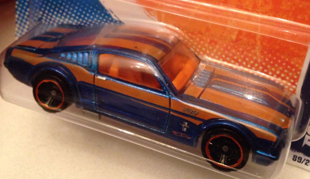 1965 Ford Mustang 2+2 Fastback - 2011 HW Street Beast toy car collectible - Main Image 2
