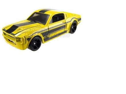 1967 Shelby GT-500 Yellow - Muscle Mania toy car collectible - Main Image 2