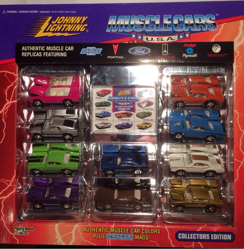 Mustang / 1970 Boss 302 - 1996 Johnny Lightning Muscle Cars toy car collectible - Main Image 2