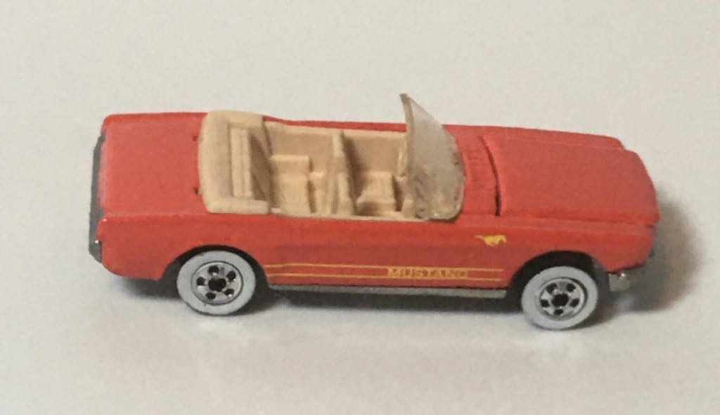 1965 Ford Mustang Convertible - HW Mainline toy car collectible - Main Image 2