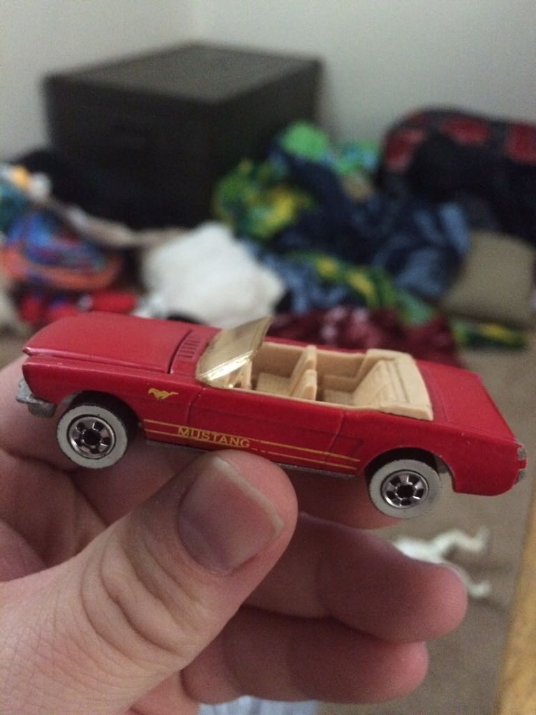 1965 Ford Mustang Convertible  toy car collectible - Main Image 2