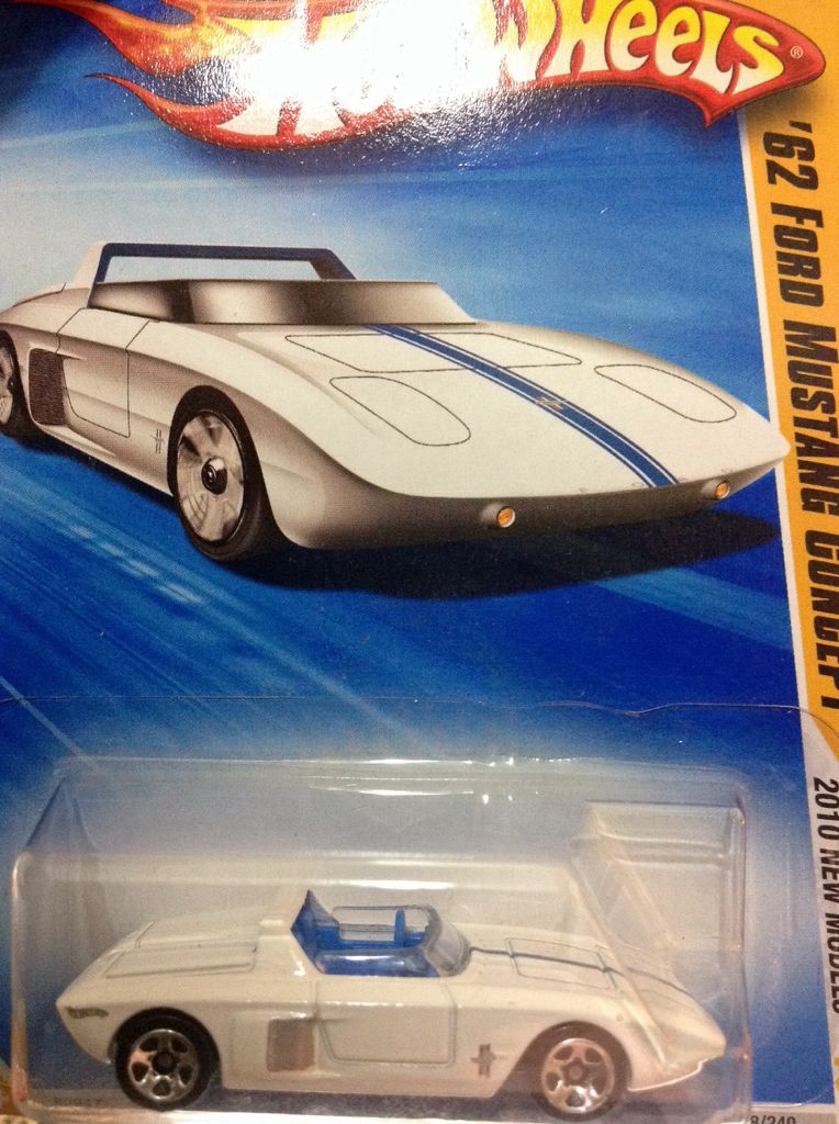 1962 Ford Mustang Concept - 2010 New Models toy car collectible - Main Image 1
