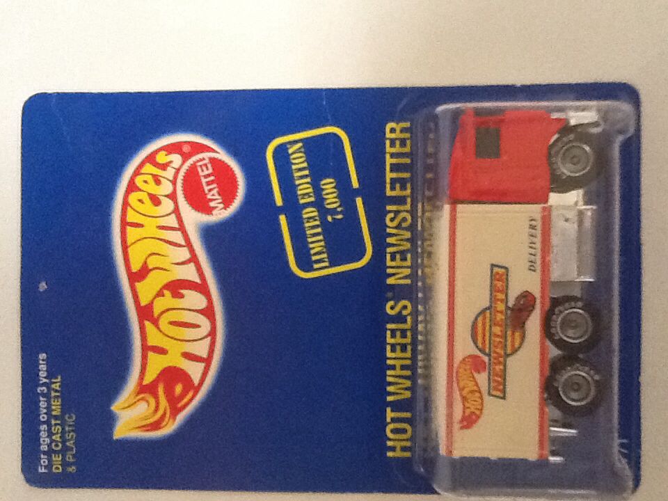 Hotwheels Newsletter  toy car collectible - Main Image 1