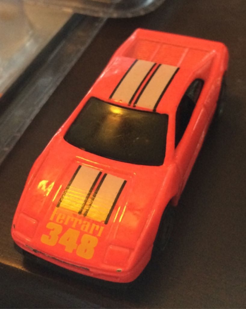 Ferrari 348 - Neon Pink - 1991 Mainline toy car collectible - Main Image 2